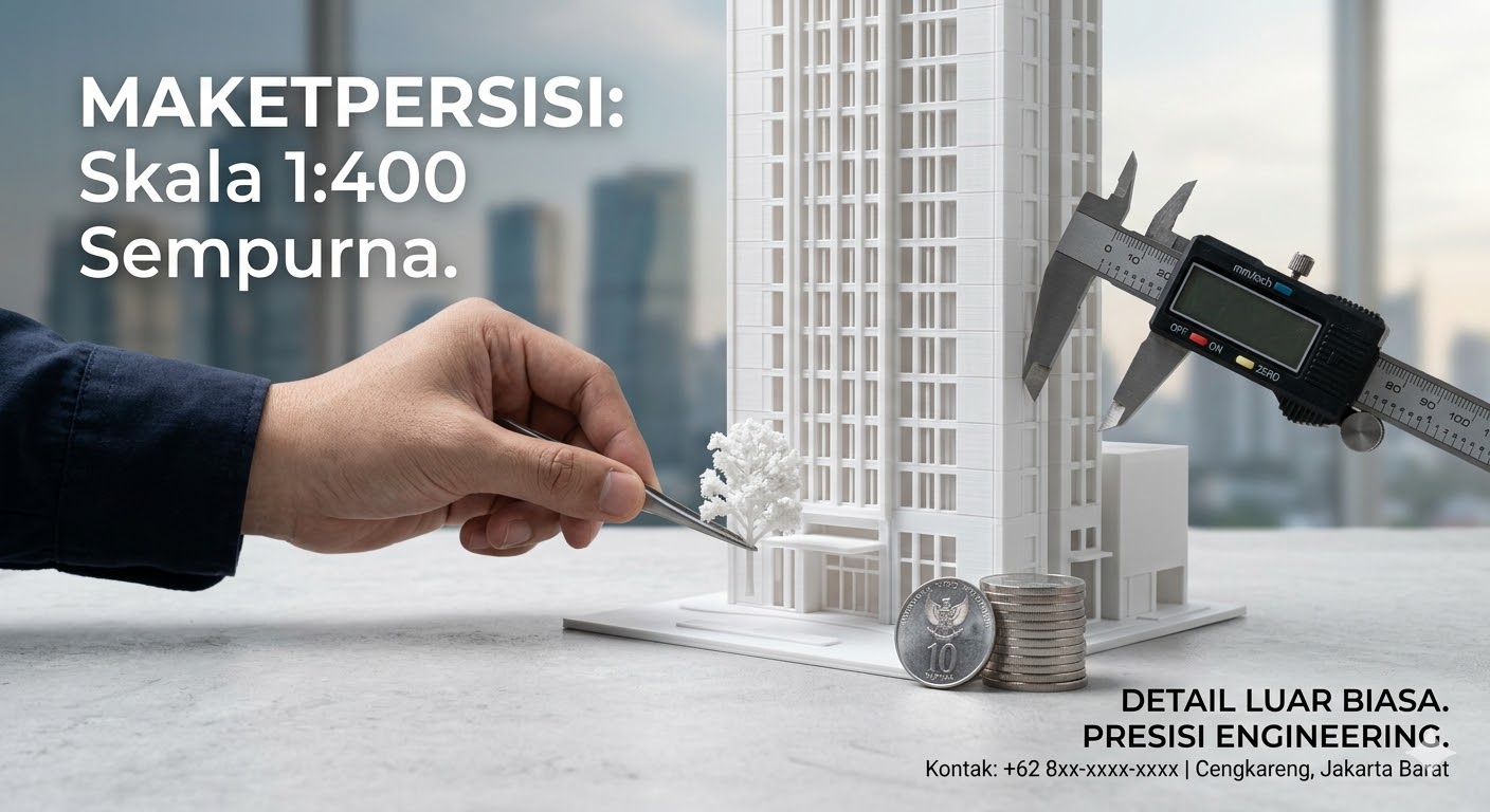 Skala 1:400 Presisi Tinggi